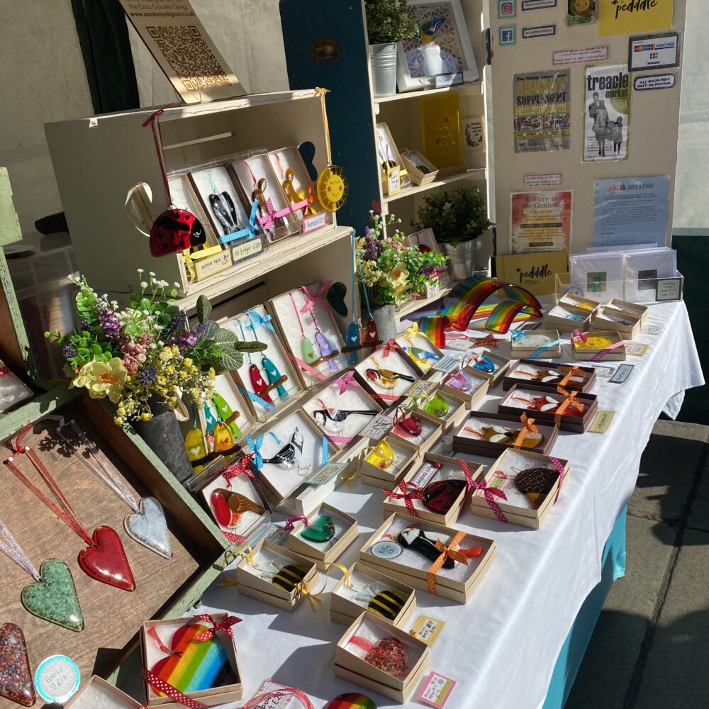 Leek Sunday Supplement - Sarah Myatt Glass Stall