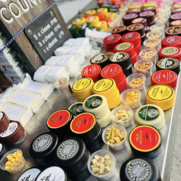 Quayside Makers Market Cheese stall