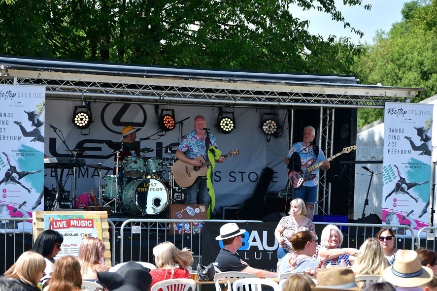 Live music is a big part of the Stone Food & Drink Festival experience