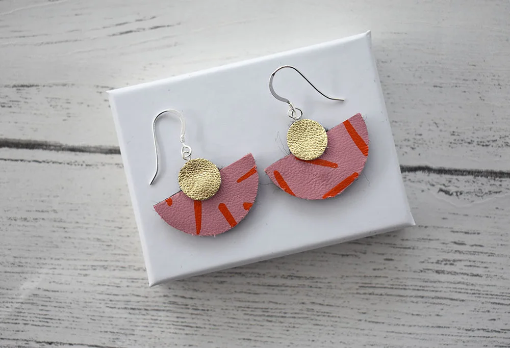 Jemma Marston Half Moon Hook Earrings