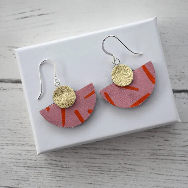 Jemma Marston Half Moon Hook Earrings