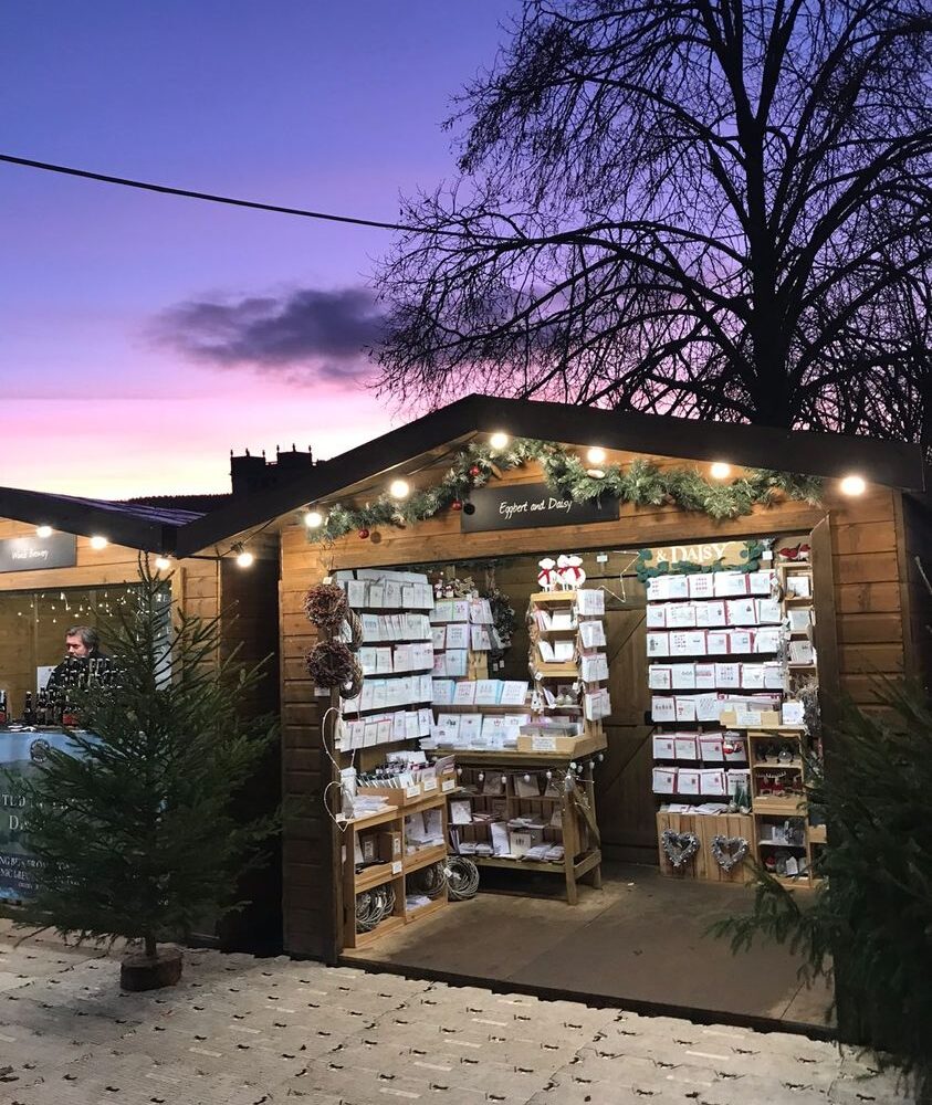 Chatsworth house Christmas Market - Eggbert & Daisy Stall