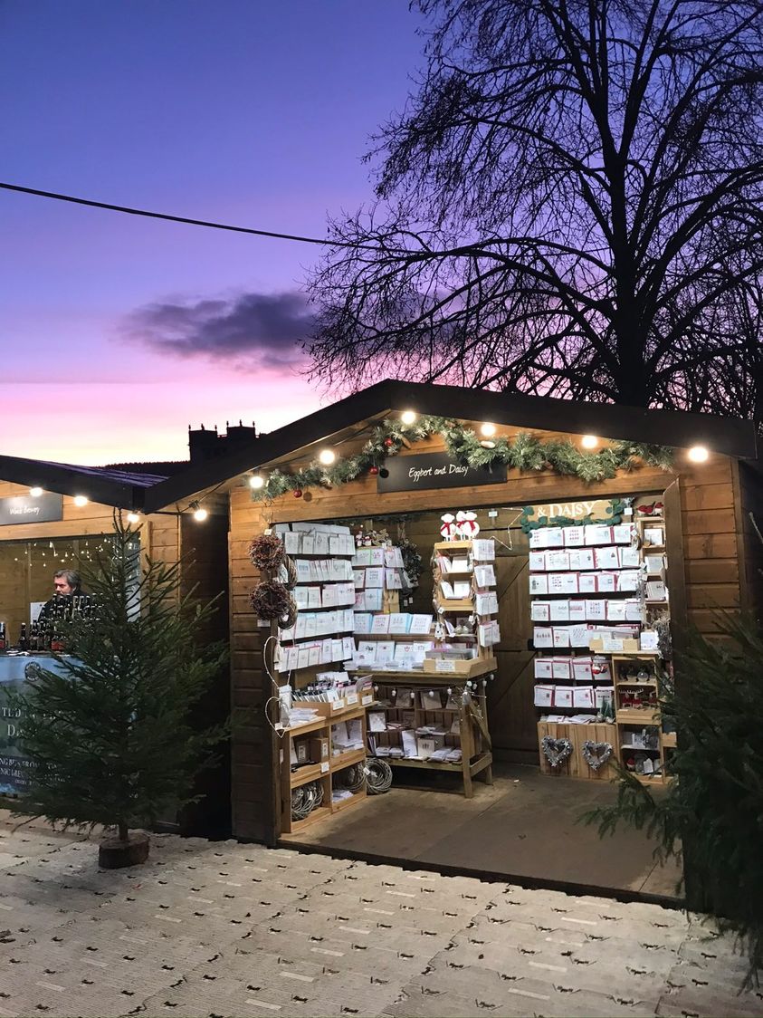 Chatsworth Christmas Market Markets in Derbyshire Pedddle