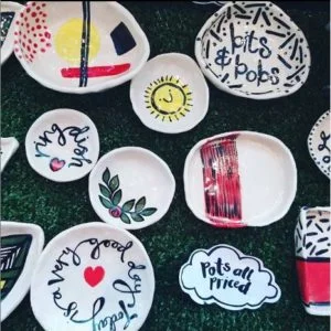 Upsydaisy Craft, Pedddle ceramic pots and dishes