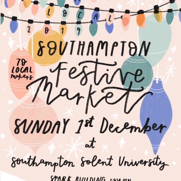 Southampton Etsy Made Local, Poster. Pedddle