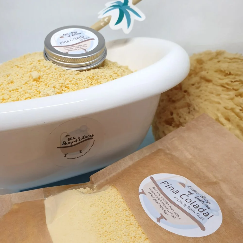 Pina Colada Happy Hour letterbox gift set