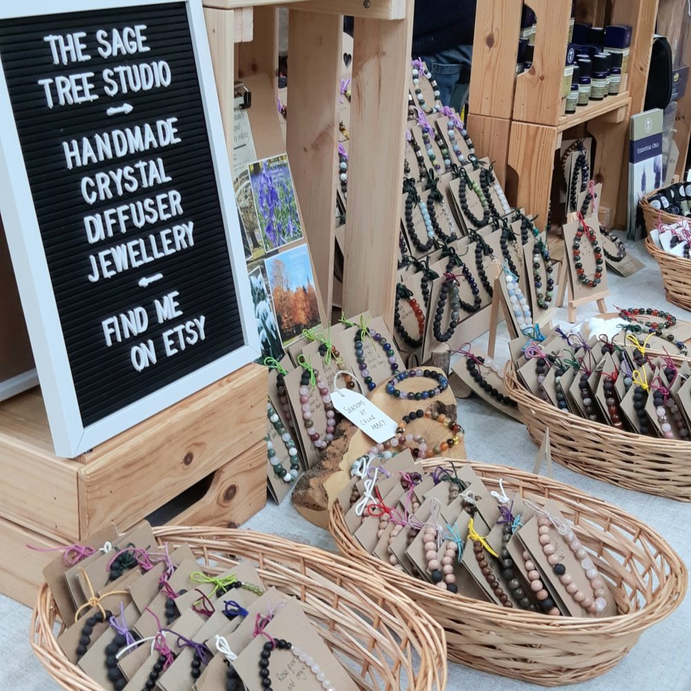 Example of typical stall set-up, The Sage Tree Studio