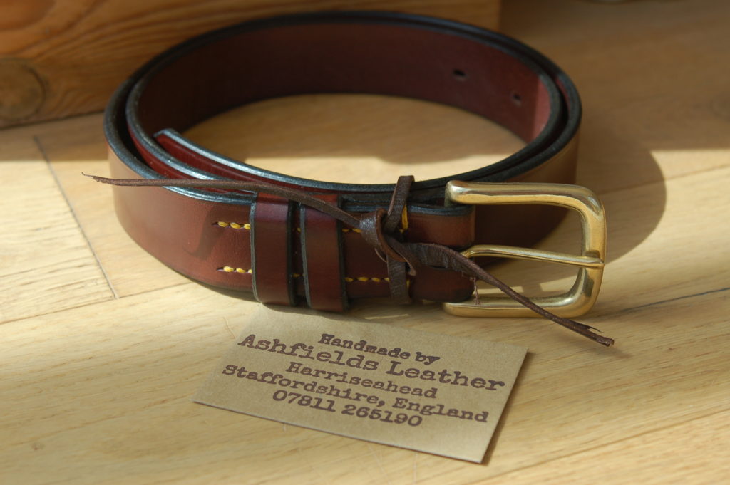 Ashfields Leather, Gents Belt