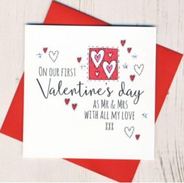 Valentines Love Card, Eggbert & Daisy. Pedddle.