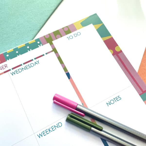 Anna Treliving Weekly Planner