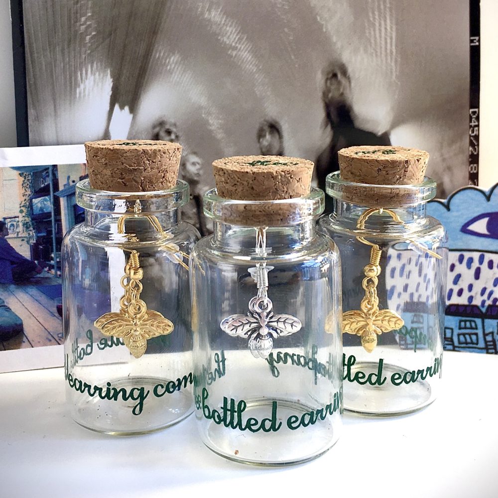 Manchester Bee Earrings - little bottled earring company