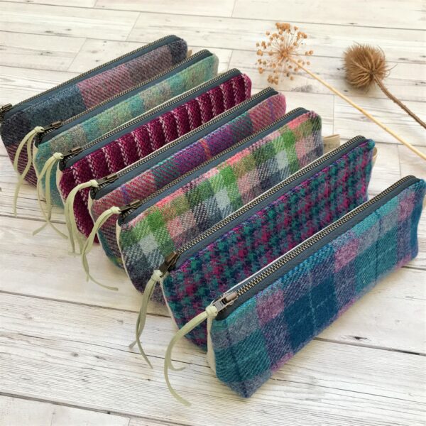 Cushie Doo Textiles Scottish Tweed Pencil Cases