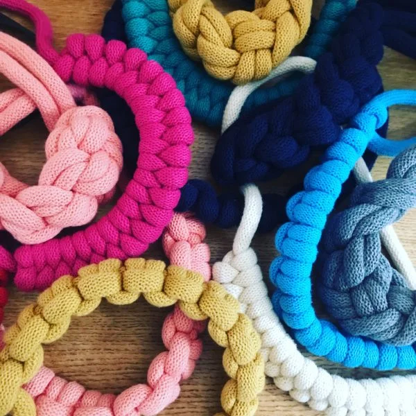 Loups, Statement rope necklaces in various bright colours