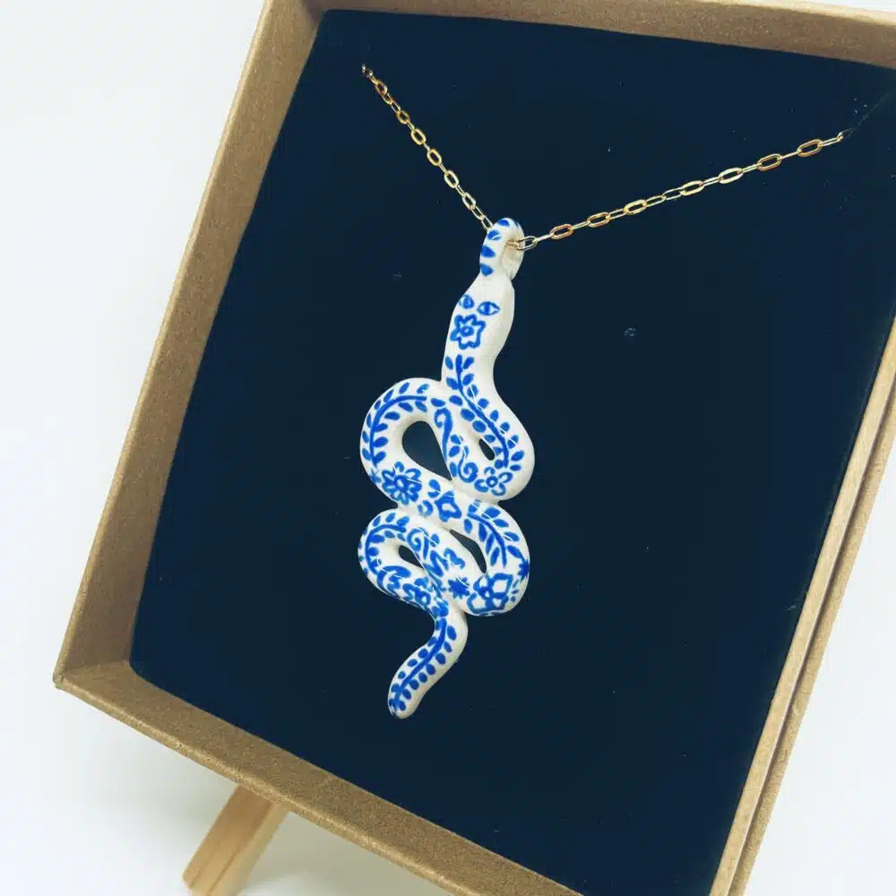Clay Safari necklace