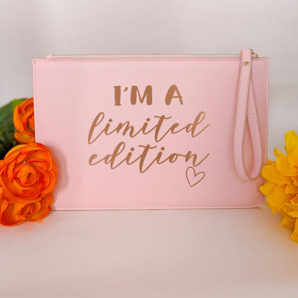 HappyToteQuotes, I'm A Limited Edition Clutch Bag