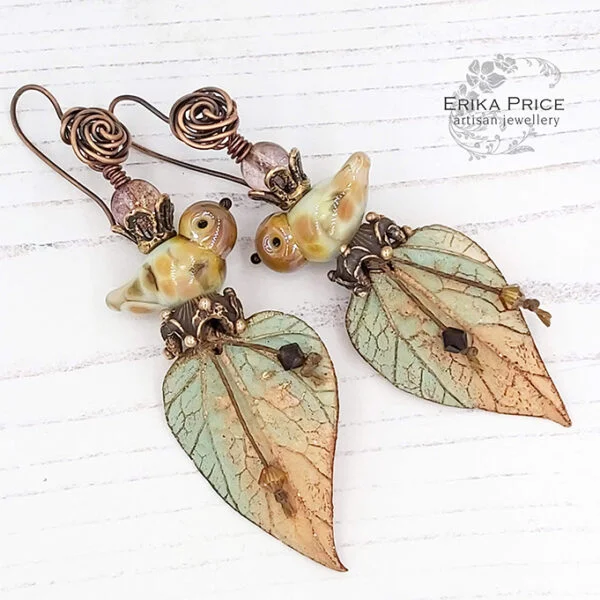 Erika Price Autumn Hedgerow Earrings