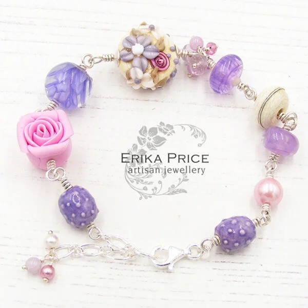 Erika Price Floral Bracelet