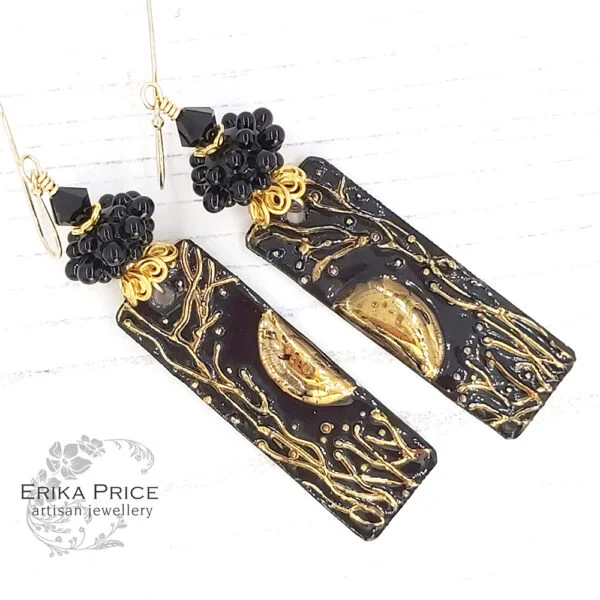 Erika Price Midnight Forest Earrings