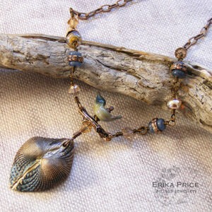 Erika Price The Earth in Winter Necklace