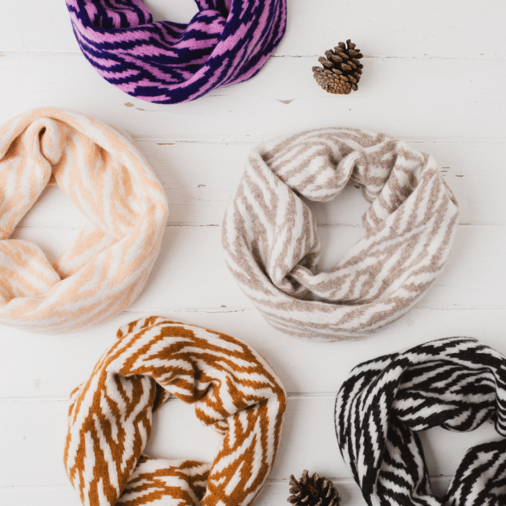 Miss Knit Nat luxury knitted accessories