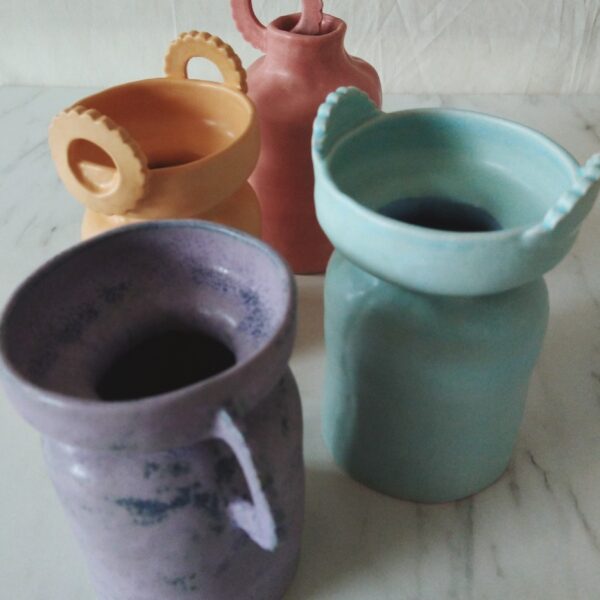 Victoria Ceramics, handmade stoneware vases