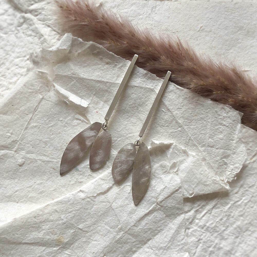 Bethan Corin The Petals Drop Earrings
