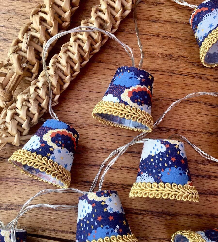 All-Agog Mini Lampshades made from upcycled shot glasses