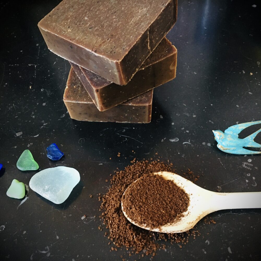 Glow Soap Warm Coffee body soap.