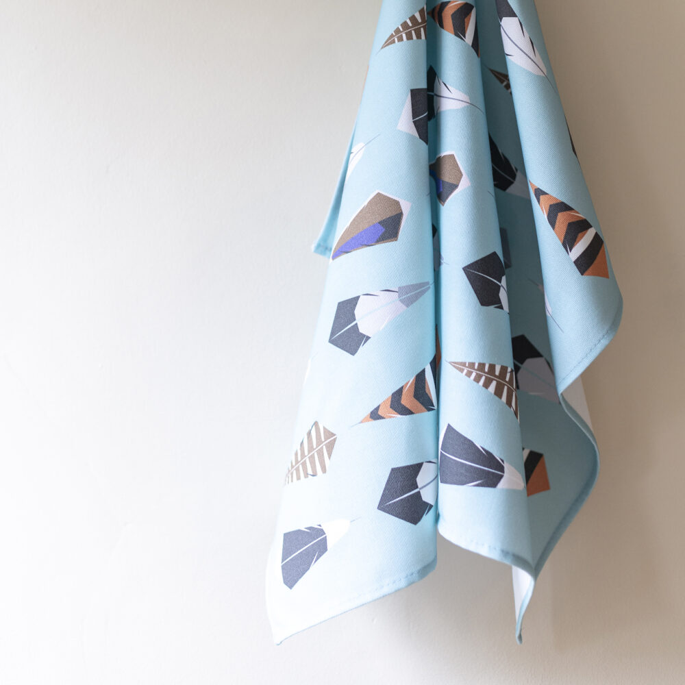 Feather Tea Towel