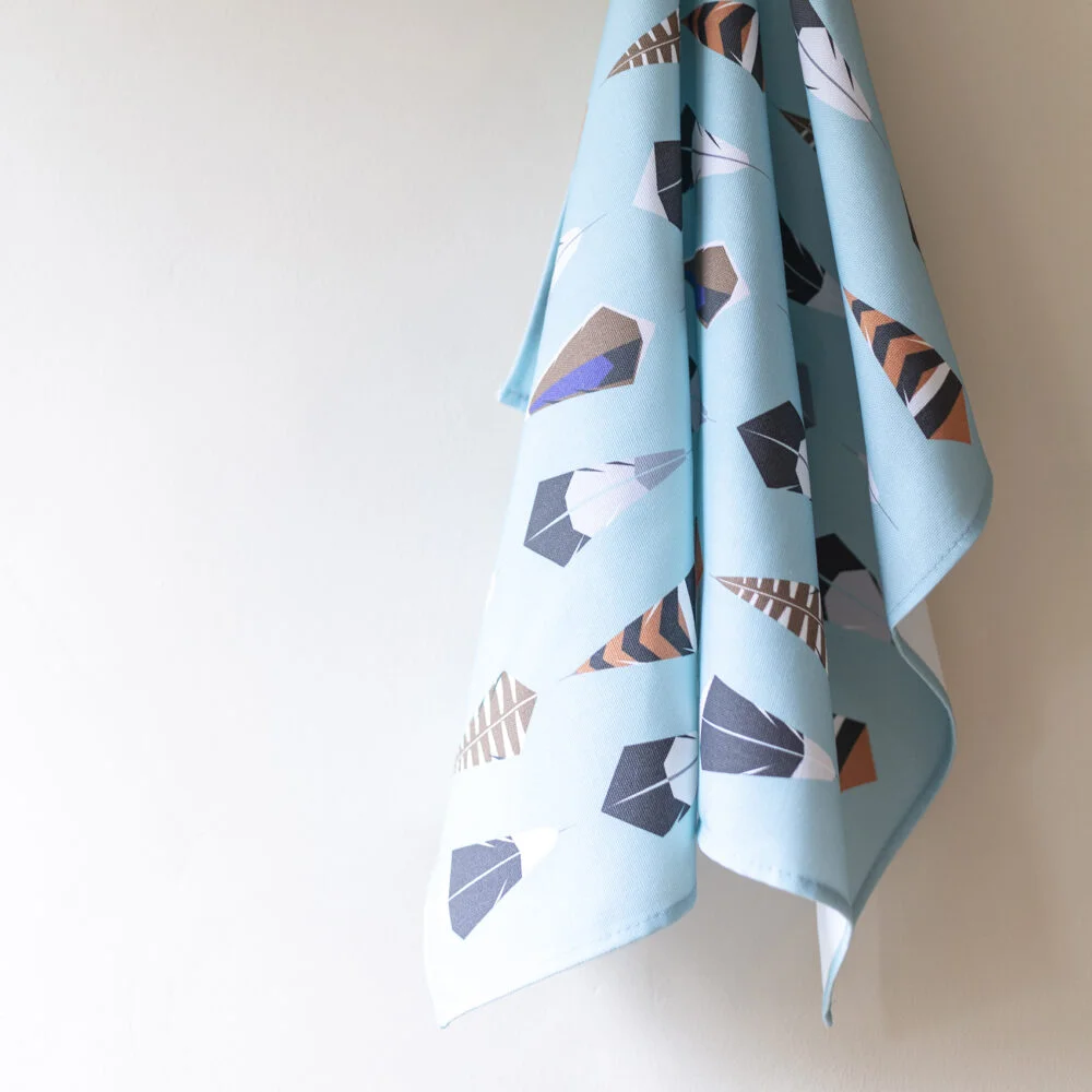 Feather Tea Towel