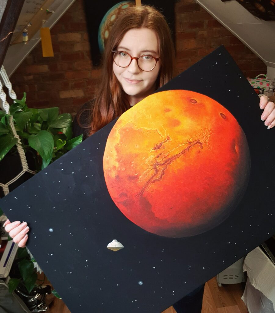 Alien Artistries - Mars Painting