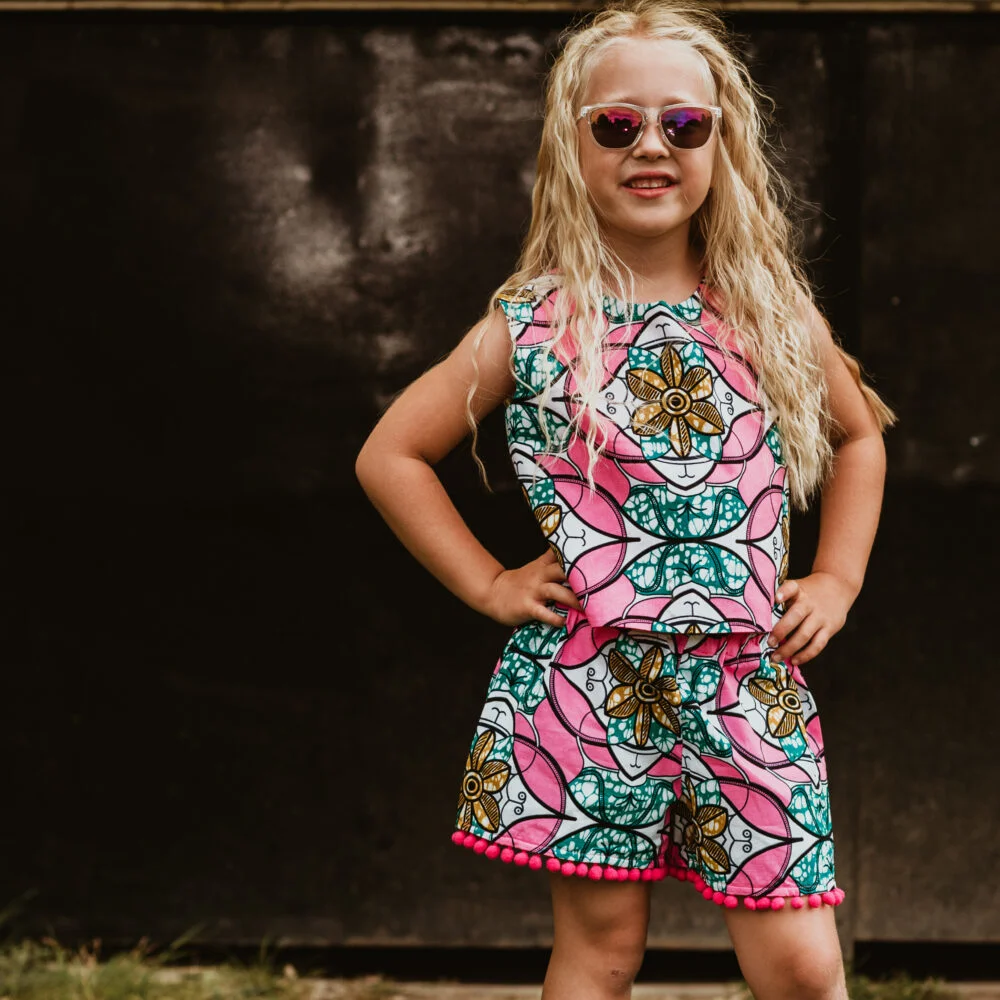 Buttons Attic Shorts Set