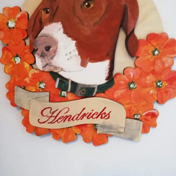 Laser Bones Custom dog portrait