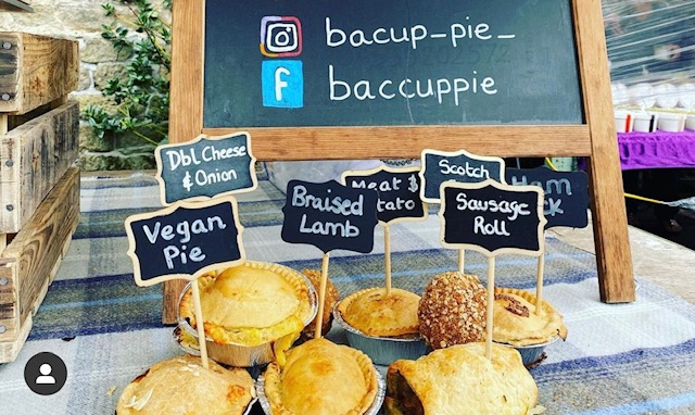 Pie by Bacup at Independent Street Burnley Artisan Market