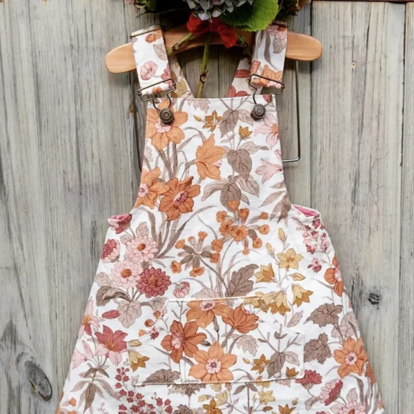 Nola-rosa Handmade Children's Clothing, Autumnal Leaf Kid's Dress