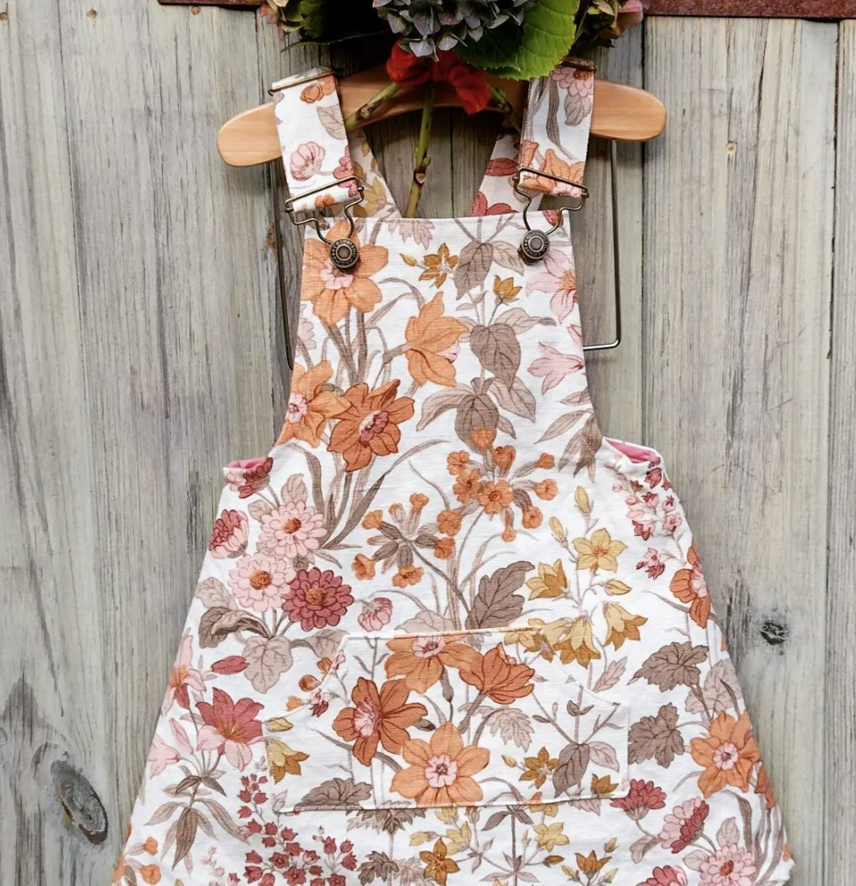 Nola-rosa Handmade Children's Clothing, Autumnal Leaf Kid's Dress