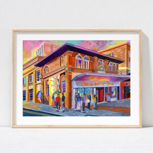 Zacrosso, Leeds Artwork Print, Belgrave Music Hall and Canteen