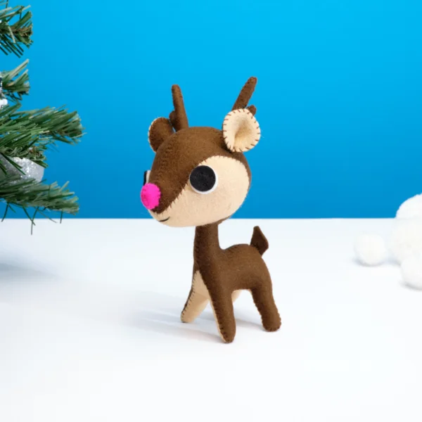 Festive Reindeer ornament