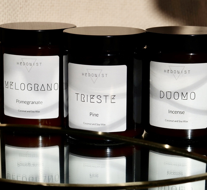Hedonist Self Care, Autumn / Winter Scented Candle Collection