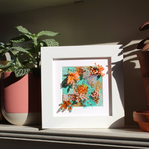 imogen melissa, framed embroidery for your home
