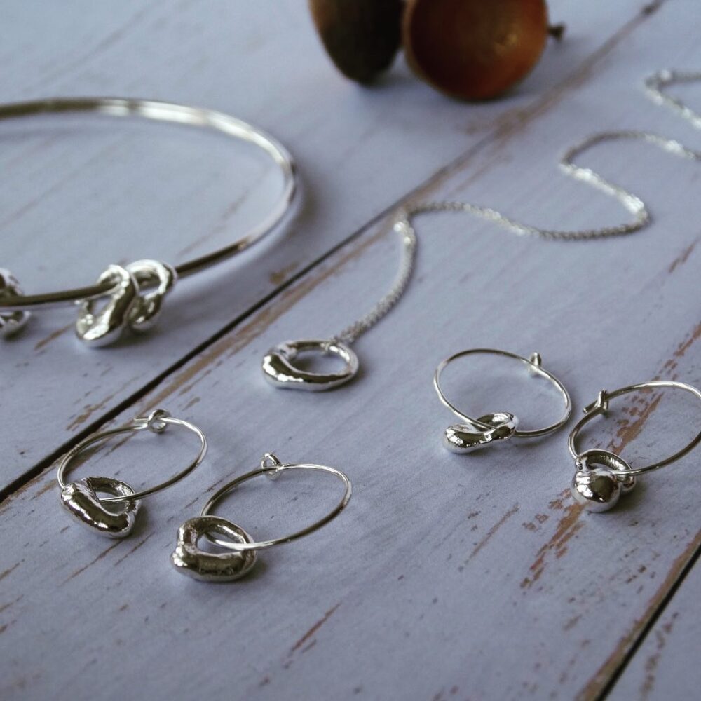 silver nutmeg jewellery artefact charm collection