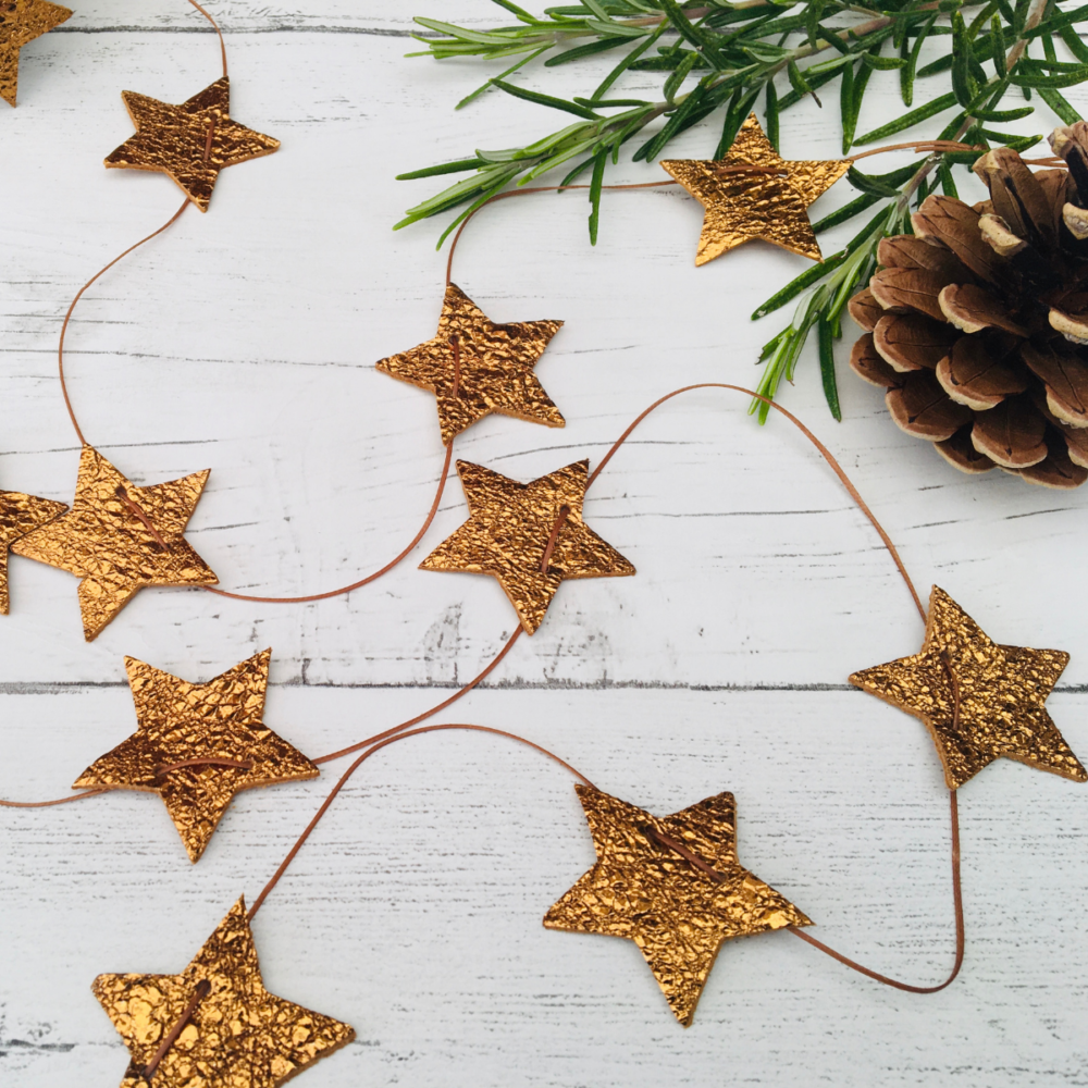 Morgan + Wells sparkle garland