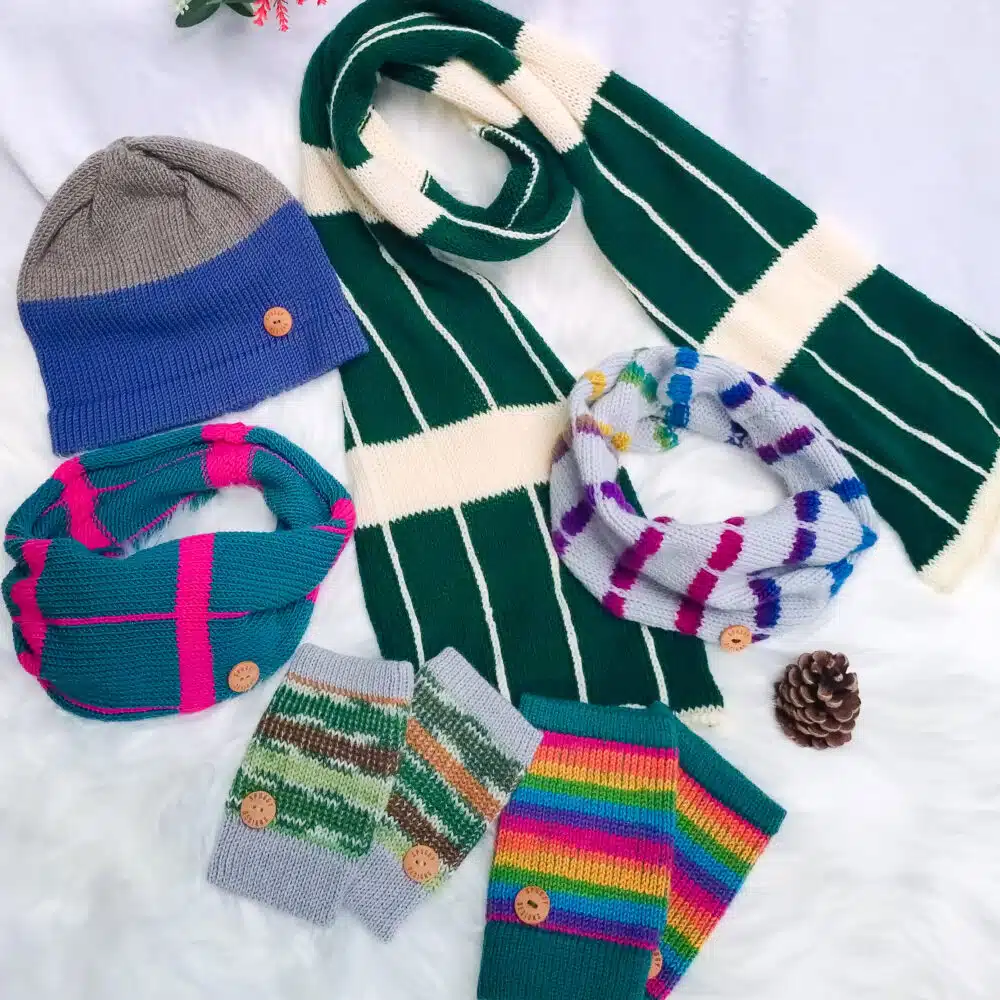 Spuggy-Designs-Merino-knitwear - Colourful, sustainable knitwear from Spuggy Designs. Handmade in Surrey
