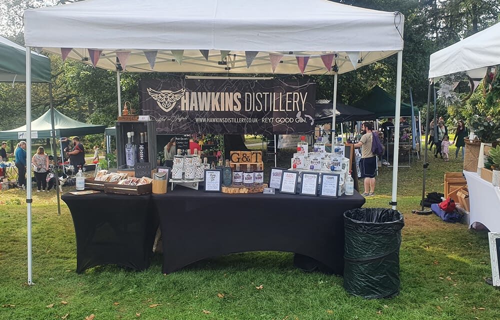 Hawkins Distillery Stand