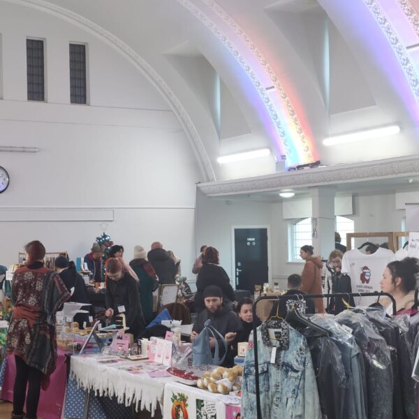 Lutterall Hall inside - Rainbow Monkey Events - West Bridgford market