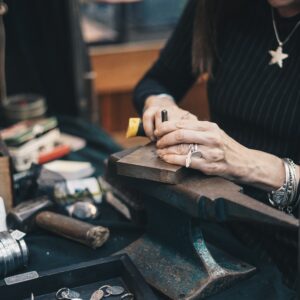 Stock image - maker jewellery