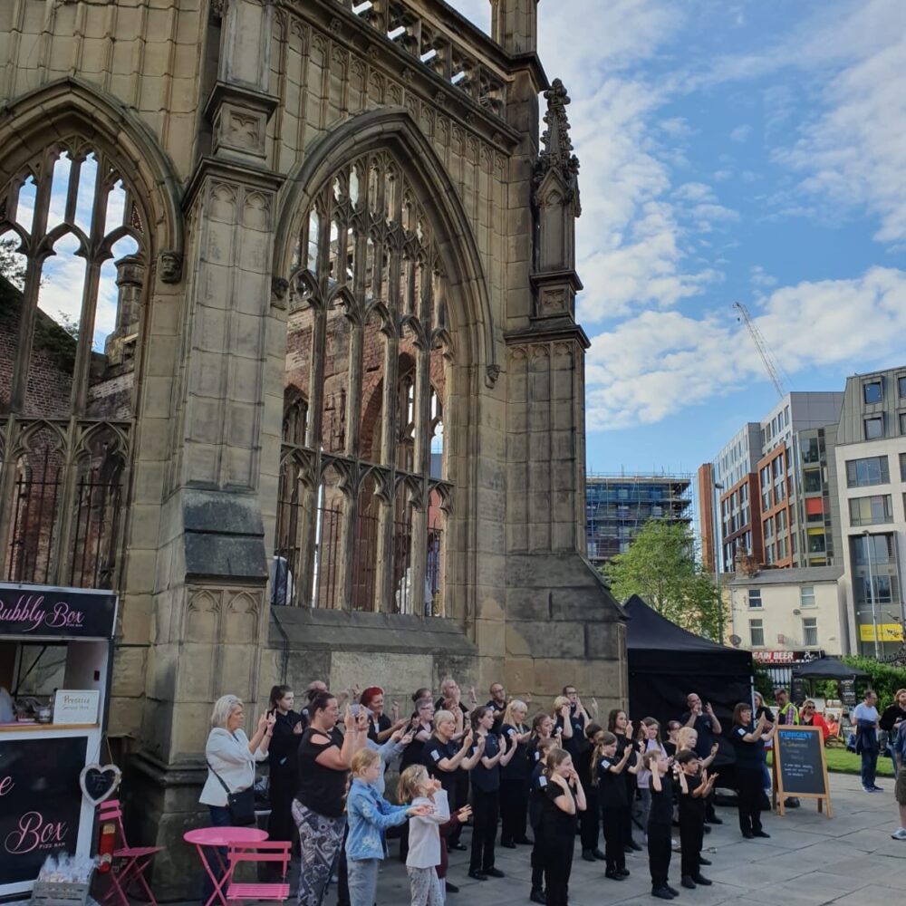 Makers Market Bombed Out Church Liverpool
