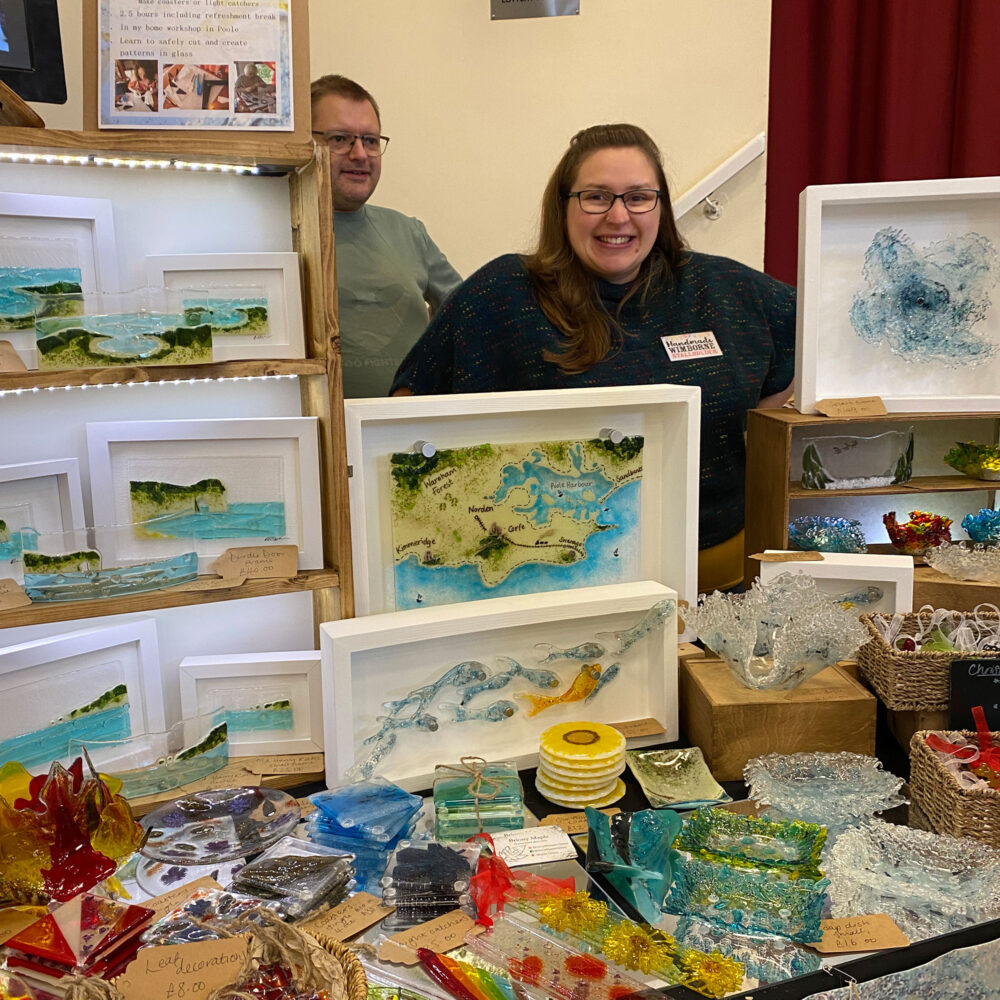 Handmade Wimborne Seller Maple Glass