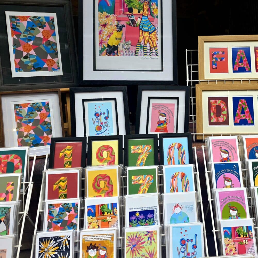 Doodles of Beamish, Art Prints, Handmade Cards, Product