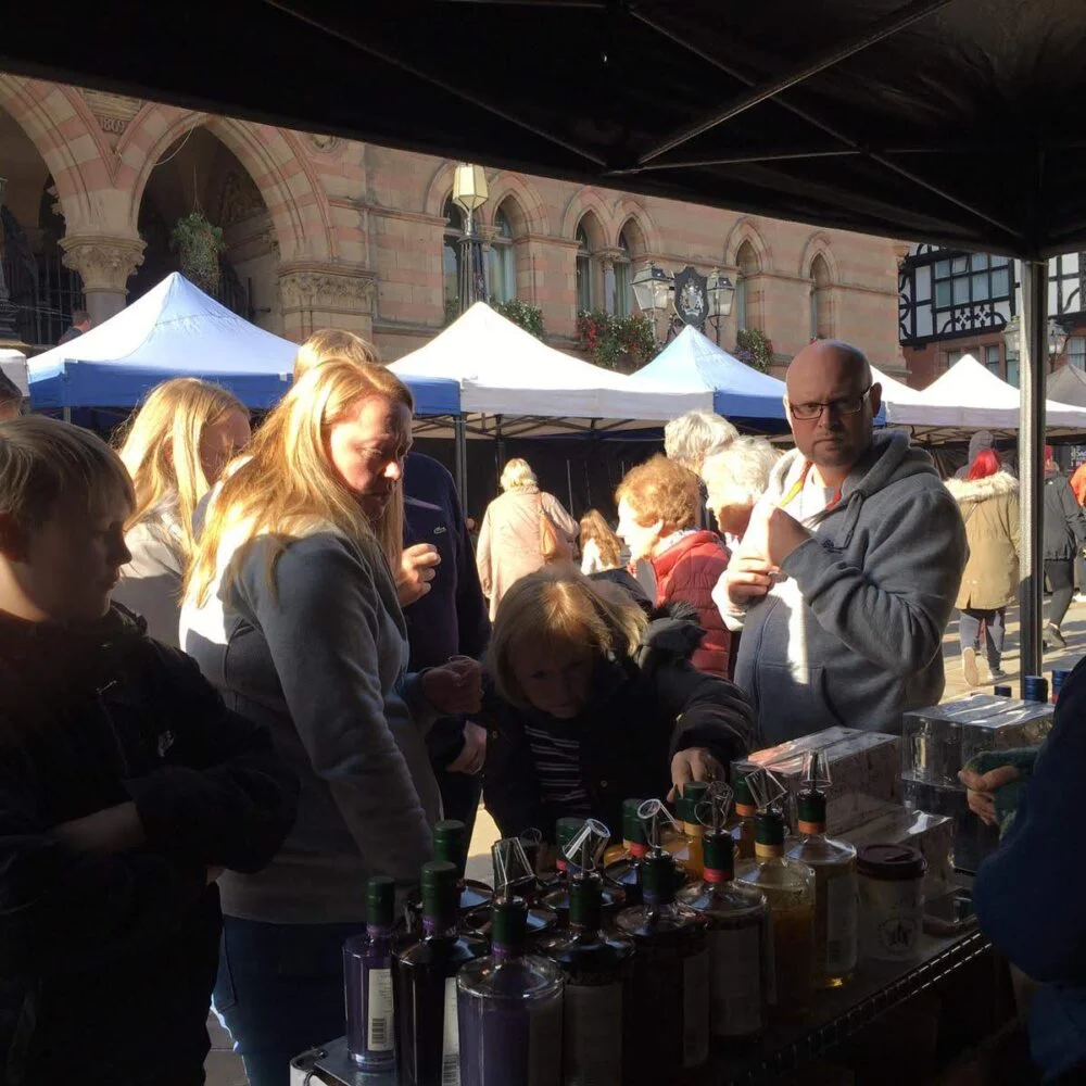 Taste Cheshire Farmers Market in Chester